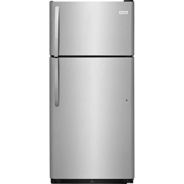 Frigidaire 18 cu. ft. Top Freezer Refrigerator in Stainless Steel ENERGY STAR