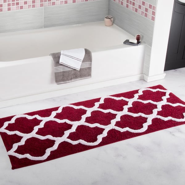 Bathroom Rugs Runner 24 x 60 Inch, Extra Long Bathroom Rug Non-Slip,  Machine