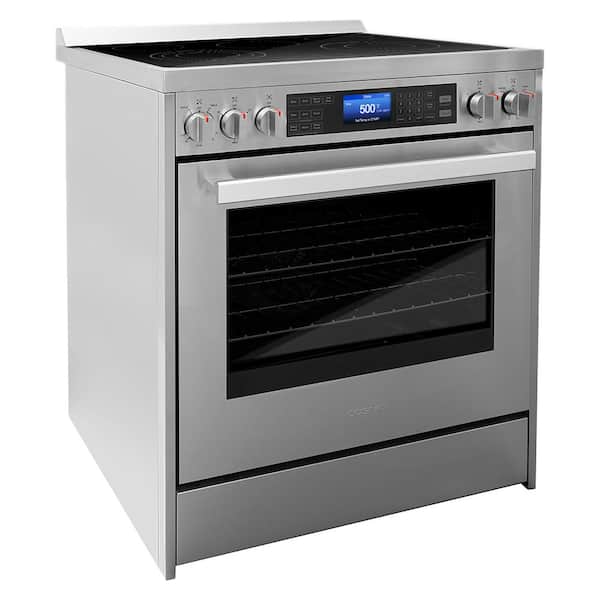 Cosmo COS-305AERC 30 Stainless Steel Electric Range with Convection Oven