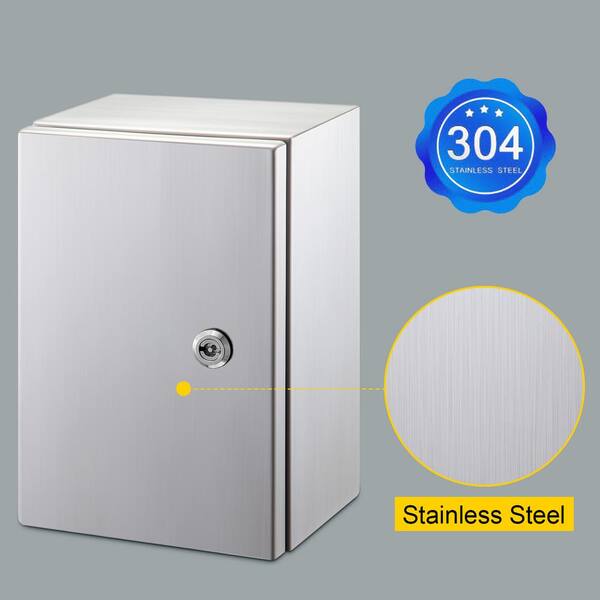VEVOR 576 cu. in. Electrical Enclosure Box 12 x 8 x 6 in