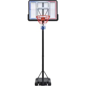 4.76-10ft Height Adjustable Portable Basketball Hoop Basketball System, Waterproof, Good Gift for Kid