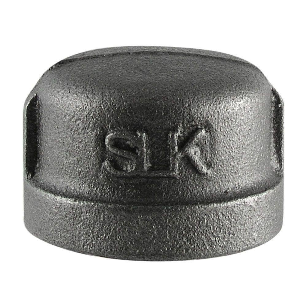 Ldr Industries 1 4 In Black Iron Cap 310 Ca 14 The Home Depot