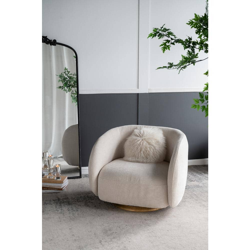 Cream Gold Linen Armchair price history on PriceWatchPro