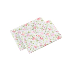 Norella 2-Piece Pink Cotton Standard Pillowcases