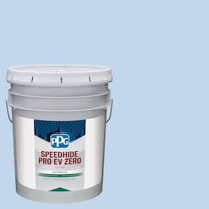 Speedhide Pro EV Zero 5 gal. PPG1242-2 Touch Of Blue Eggshell Interior Paint