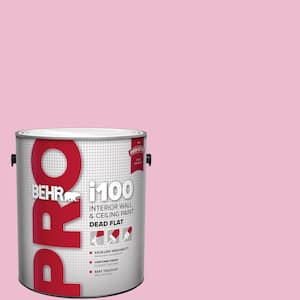 BEHR PRO 1 gal. #680A-3 Pink Bliss Eggshell Interior Paint PR33001 - The Home  Depot