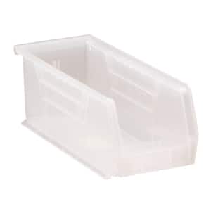 Ultra Series 1.51 Qt. Stack and Hang Bin in Clear (12-Pack)