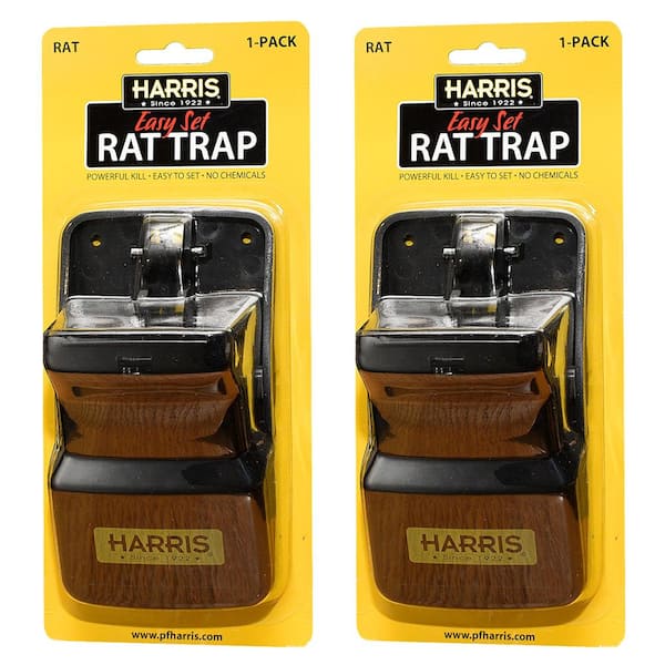 Harris Reusable Plastic Rat Trap (2 Pack)