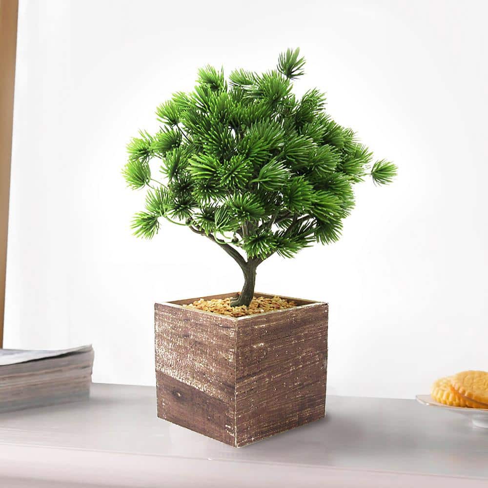 Premium Artificial Bonsai Tree With Pine Needles Ideal For Garden, Branch  Desk, And Home Decor From Cong09, $12.81