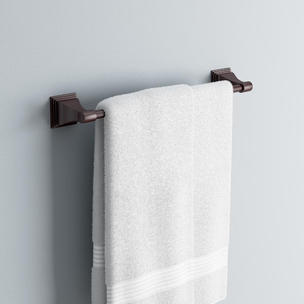Leonard Collection 18 in. Towel Bar in Oil Rubbed Bronze