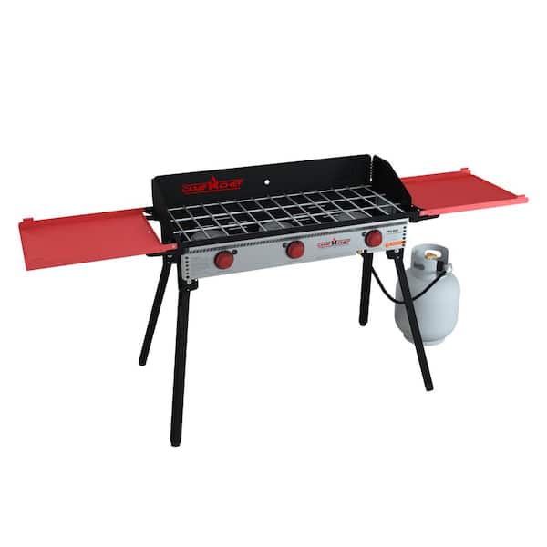 Camp Chef PRO 90 X Deluxe 3 Burner Stove Cooking System