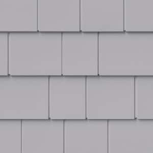 NovikShake 16.6 in. x 47 in. NP Northern Perfection Polymer Siding in Heritage Gray (11 Panels Per Box, 48.8 sq. ft.)