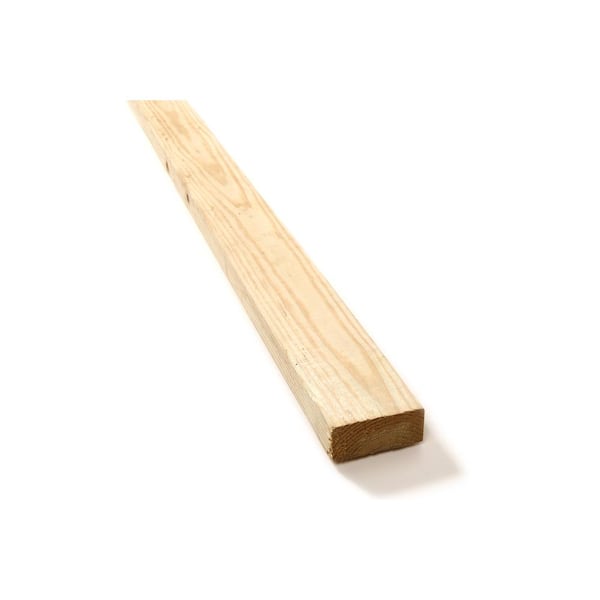 Unbranded 2 in. x 4 in. x 20 ft. #1 Pressure-Treated Lumber