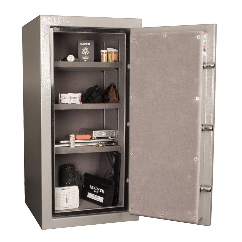 Medium Gray Fireproof Digital Steel In-Floor Safe