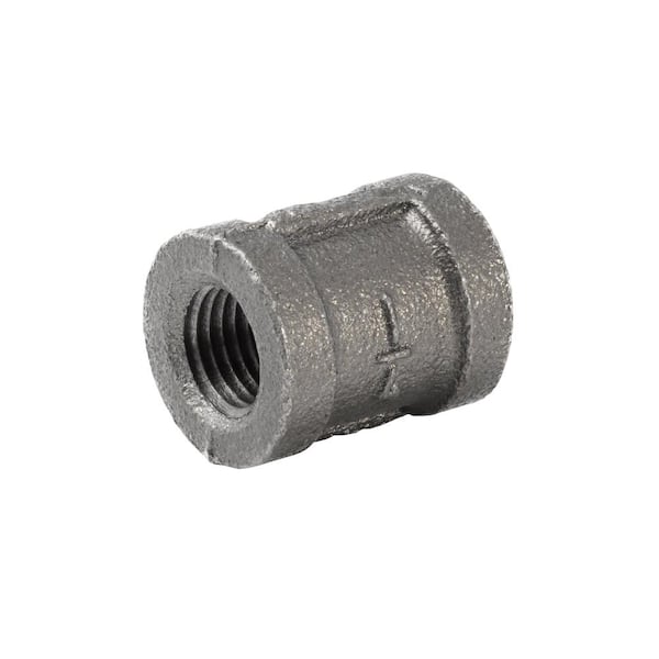 Southland 1/4 in. Black Malleable Iron FPT x FPT Coupling Fitting