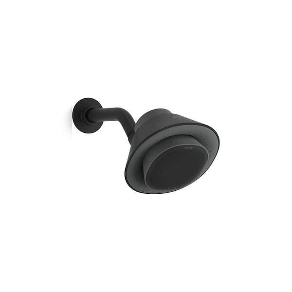 Moxie 1.75 gpm Shower Head with Waterproof Speaker Featuring Bluetooth Wireless Technology and sound by Harman Kardon