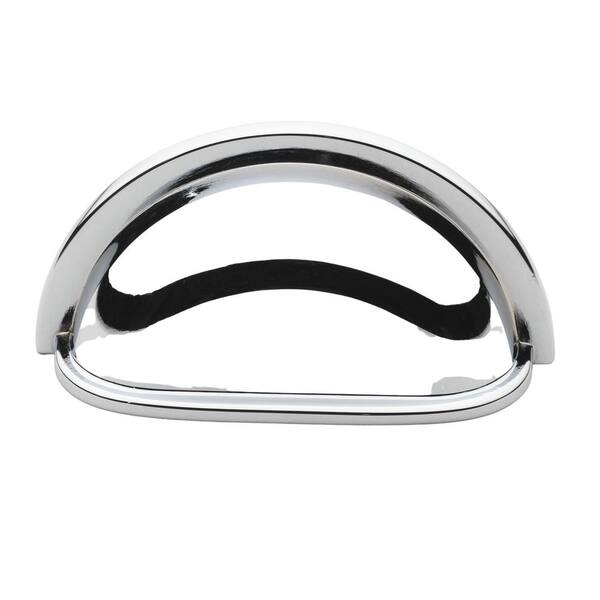 GlideRite 3 in. Center-to-Center Polished Chrome Classic Bin Cabinet Pulls (10-Pack)