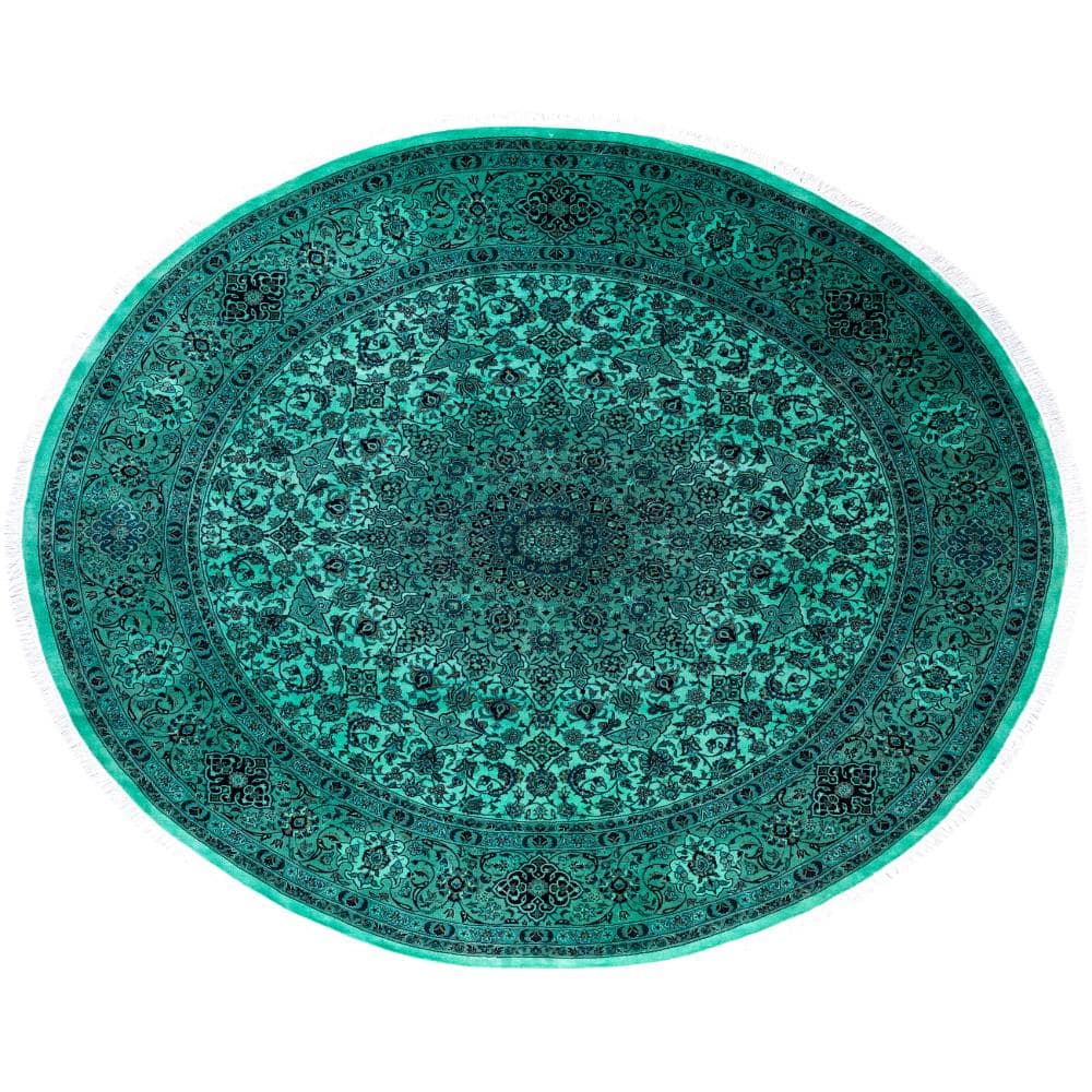Fine Vibrance Green 8 X 10 Hand Knotted Wool Indoor Area Rug price history on PriceWatchPro