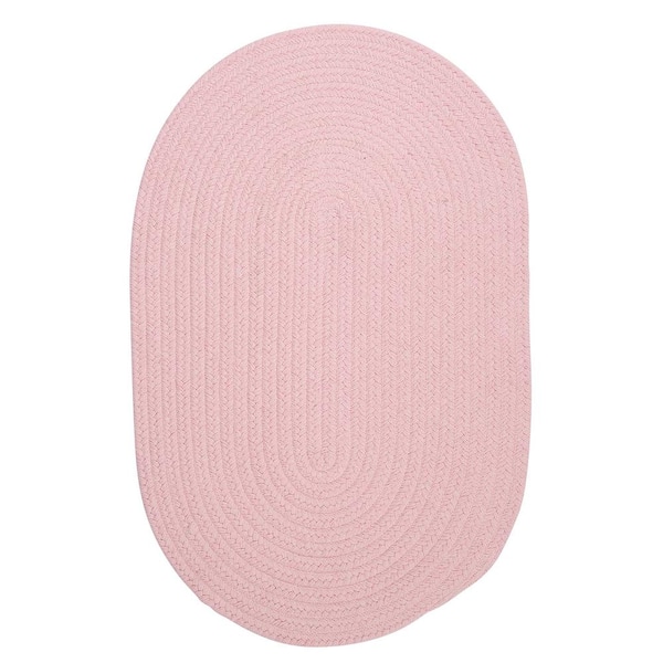 Edward Pink 2 ft. x 12 ft. Braided Runner Rug