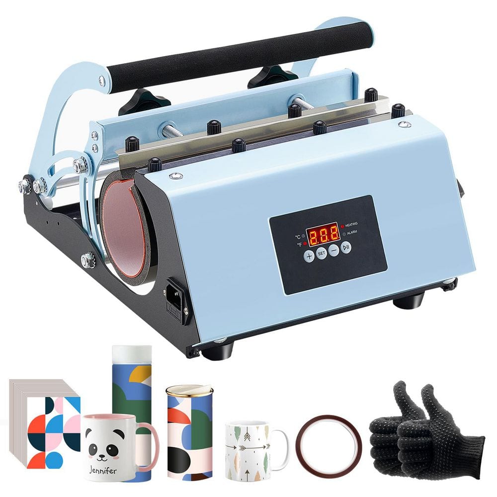 Tumbler Heat Press Machine, 11-30 oz. Mug Press, Heat Up Fast and Even, Tumbler Press with Sublimation Paper, Tape price history on PriceWatchPro