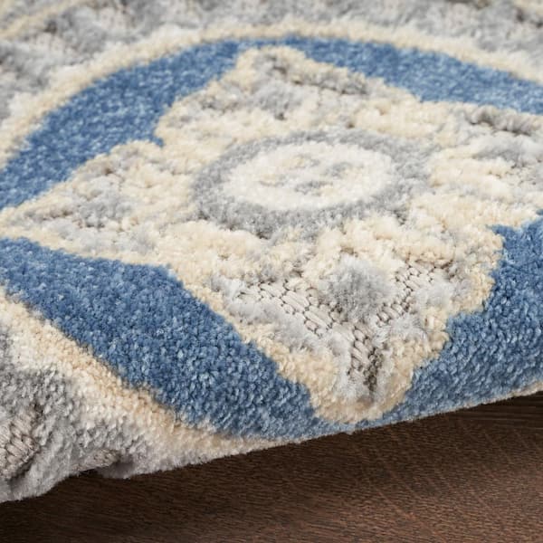 Alloha Blue In/out 3x4 Area Rug, Outdoor - Rugs