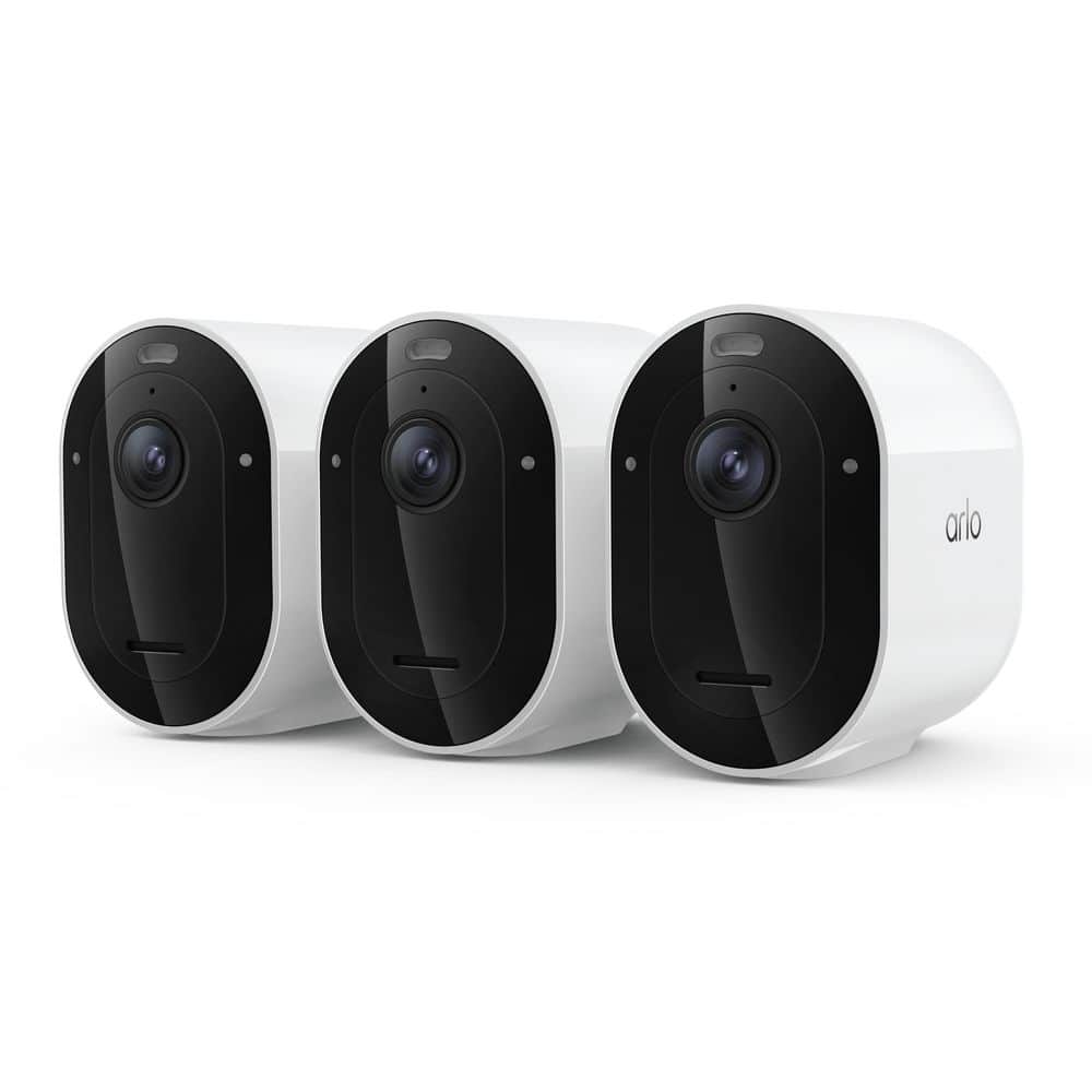 Arlo Pro Battery Operated Outdoor Security Camera 2K (6th Gen