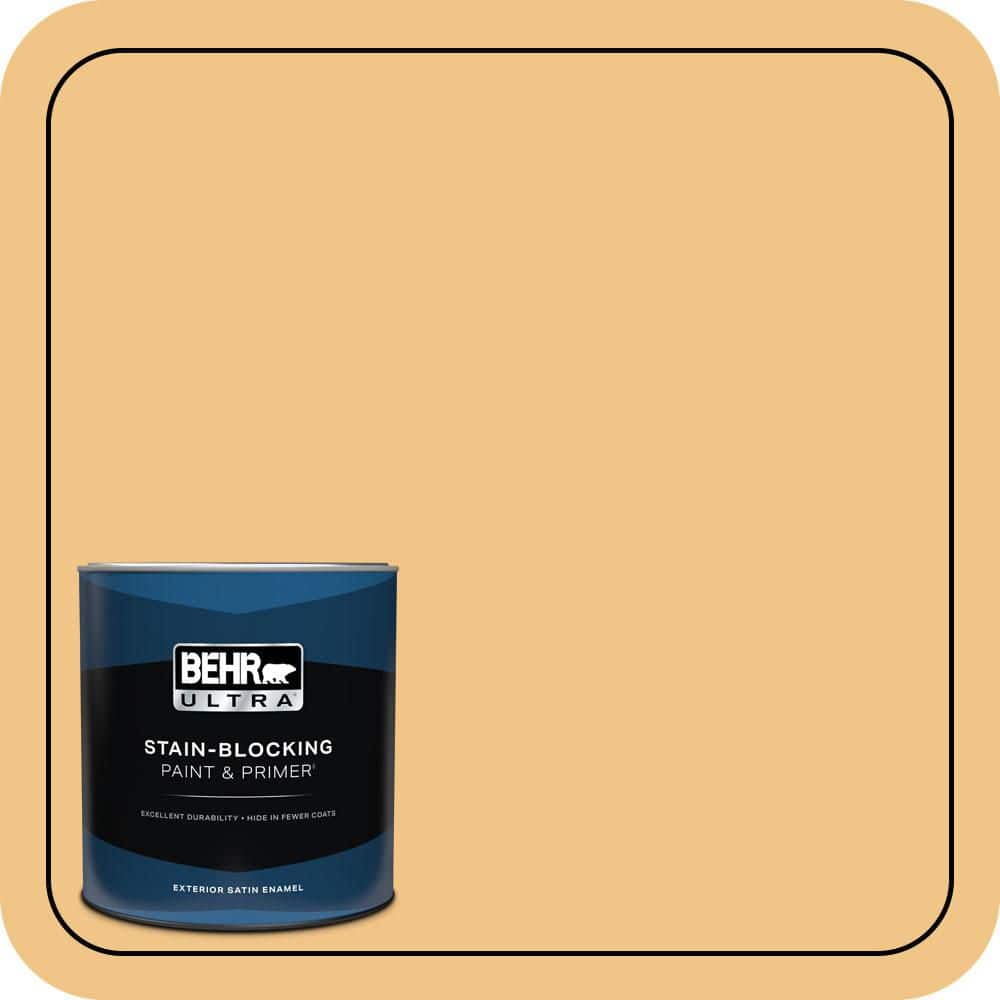 1 qt. #PMD-30 Pollen Grains Satin Enamel Exterior Paint & Primer price history on PriceWatchPro