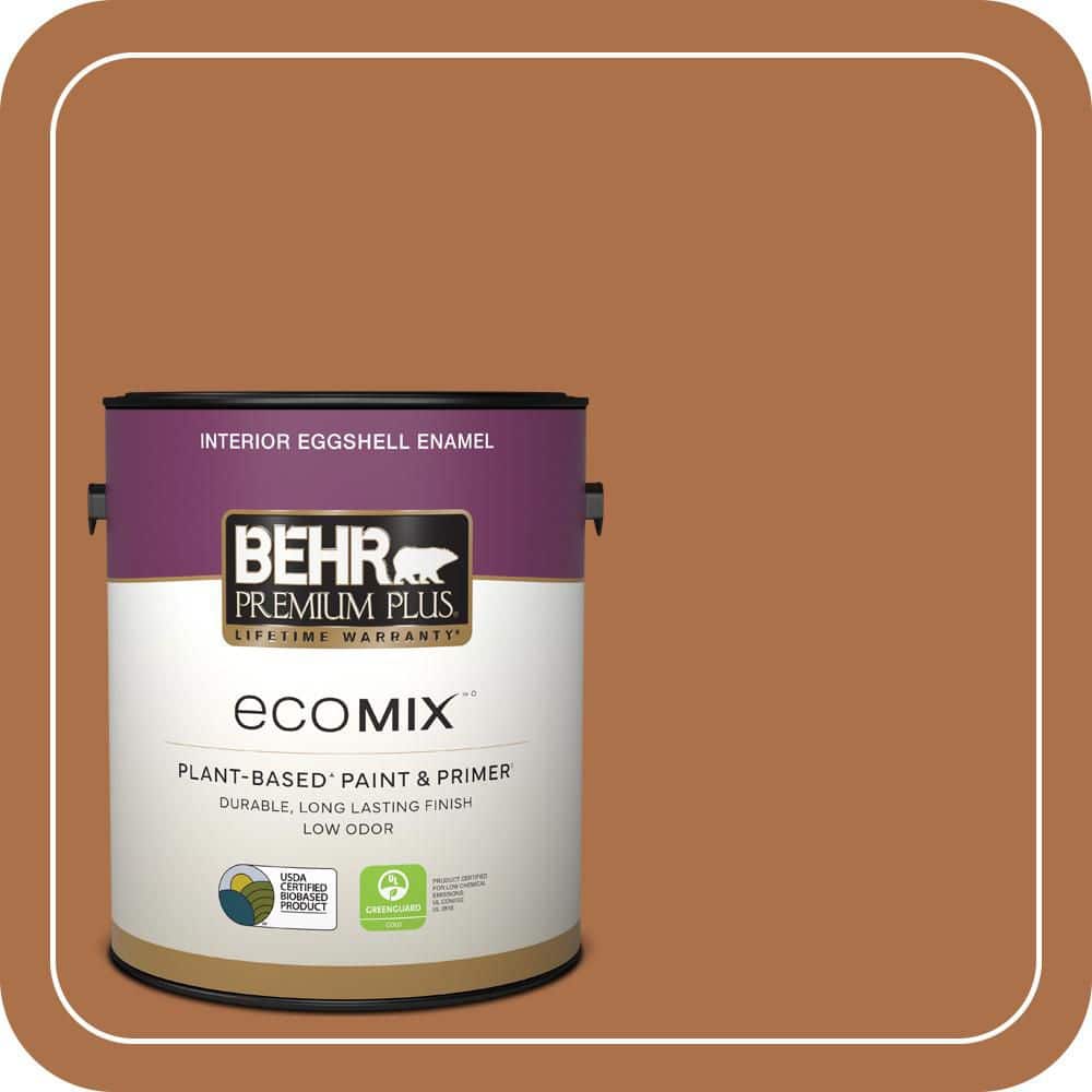1 gal. #260D-7 Copper Mountain Eggshell Enamel EcoMix Plant-Based Interior Paint & Primer price history on PriceWatchPro