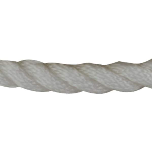 SEA-DOG Twisted Nylon Rope Spool - 1/2 in. x 600 ft., White