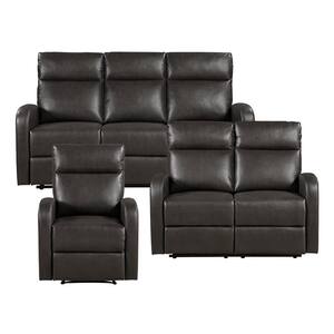 Lazzara Glendale 71 in. W Slope Arm Microfiber Rectangle 2-Piece
