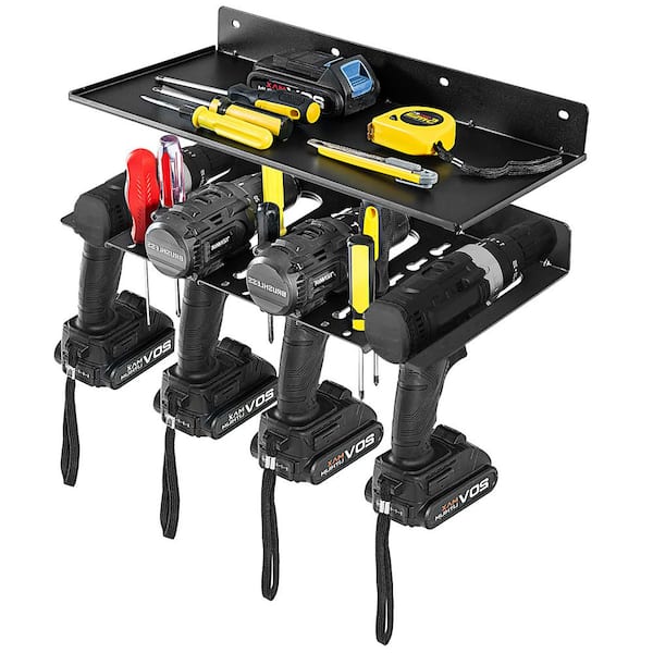 DOITOOL 16 Pcs Tool Holder Electric Tools Tool Mount Holders Tools Hanger  Wisking Tool Electric Drill Holder Kickstand Braces Drill Dock Electrical
