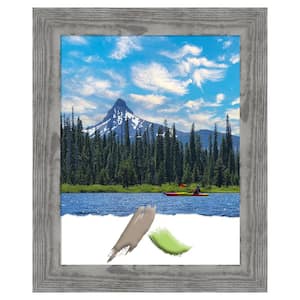 Bridge Grey Wood Picture Frame Opening Size 22x28 in.