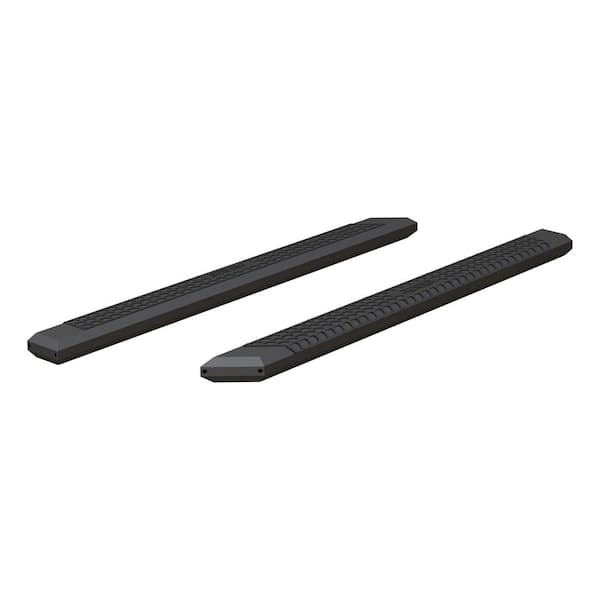 Aries AdvantEDGE 5-1/2" x 85" Black Aluminum Side Bars (No Brackets)