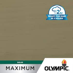 Maximum 1 gal.SC-1024 Dark Ash Solid Color Exterior Stain and Sealer in One