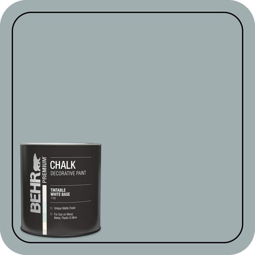 BEHR PREMIUM 1 qt. #BCP35 Gingham Interior Chalk Decorative Paint ...
