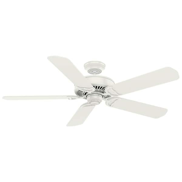 Casablanca Panama 54 in. Indoor Fresh White Ceiling Fan For Bedrooms