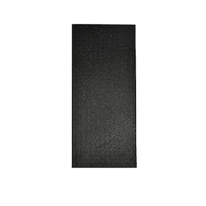Secure Step-Black 8 in. x 36 in. Recycled Rubber Stair Tread Cover (Set of 3)