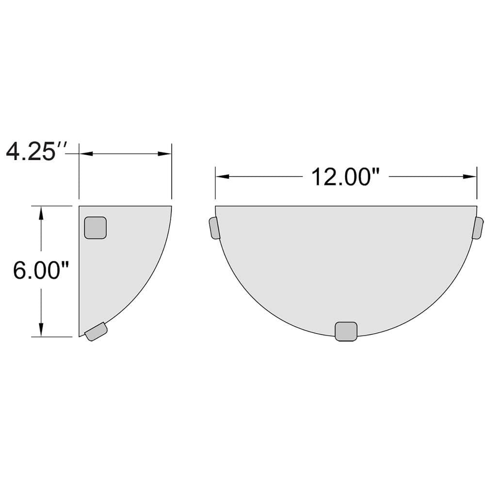 Brushed Steel and Glass 13" Dimmable Outdoor Wall Sconce