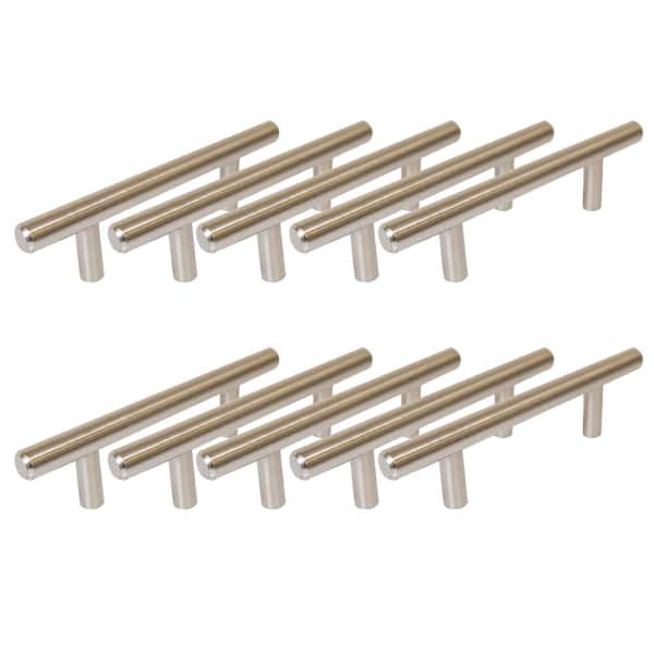 Design House 5 in. (127 mm) C-C Truss Stainless Steel Cabinet Pull (10-Pack)