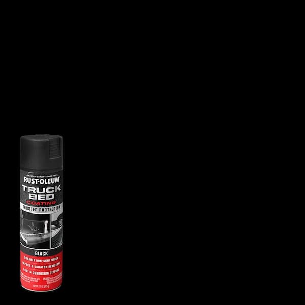 Rust-Oleum Automotive 15 oz. Black Truck Bed Coating Spray (6-Pack)