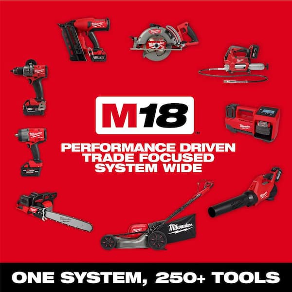 Milwaukee M18 FUEL 18V 14 in. Brushless Cordless Battery Top