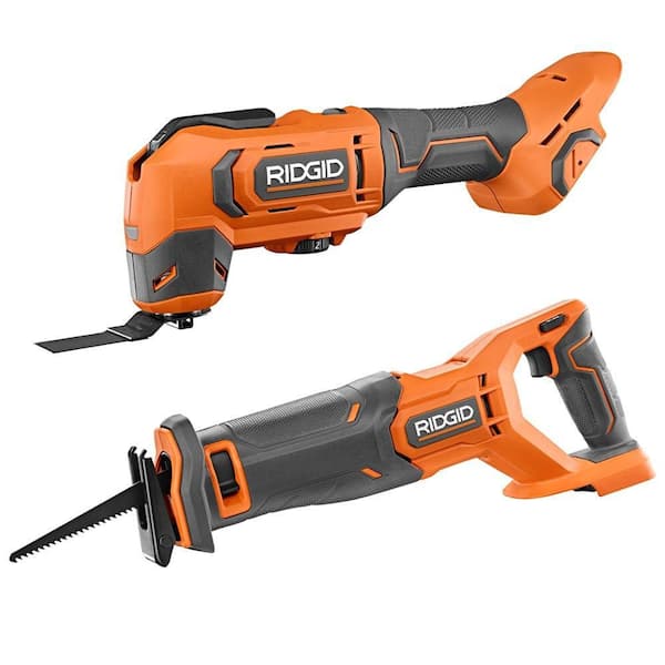 18V Cordless 2-Tool Combo Kit with Oscillating Multi-Tool and Reciprocating Saw (Tools Only)