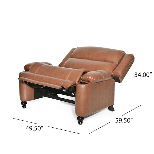 Cognac Recliner Pillow