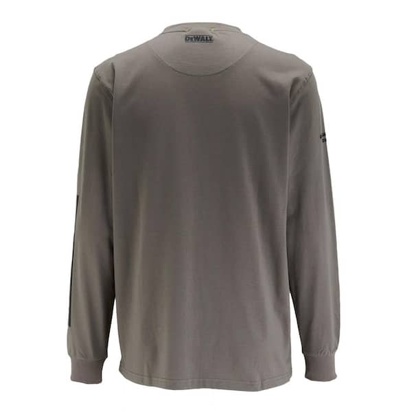 DEWALT Brand Carrier Unisex XXL Charcoal Blend Long Sleeved