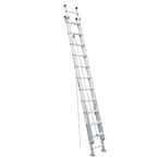 24 ft. Aluminum D-Rung Extension Ladder with 300 lbs. Load Capacity Type IA Duty Rating