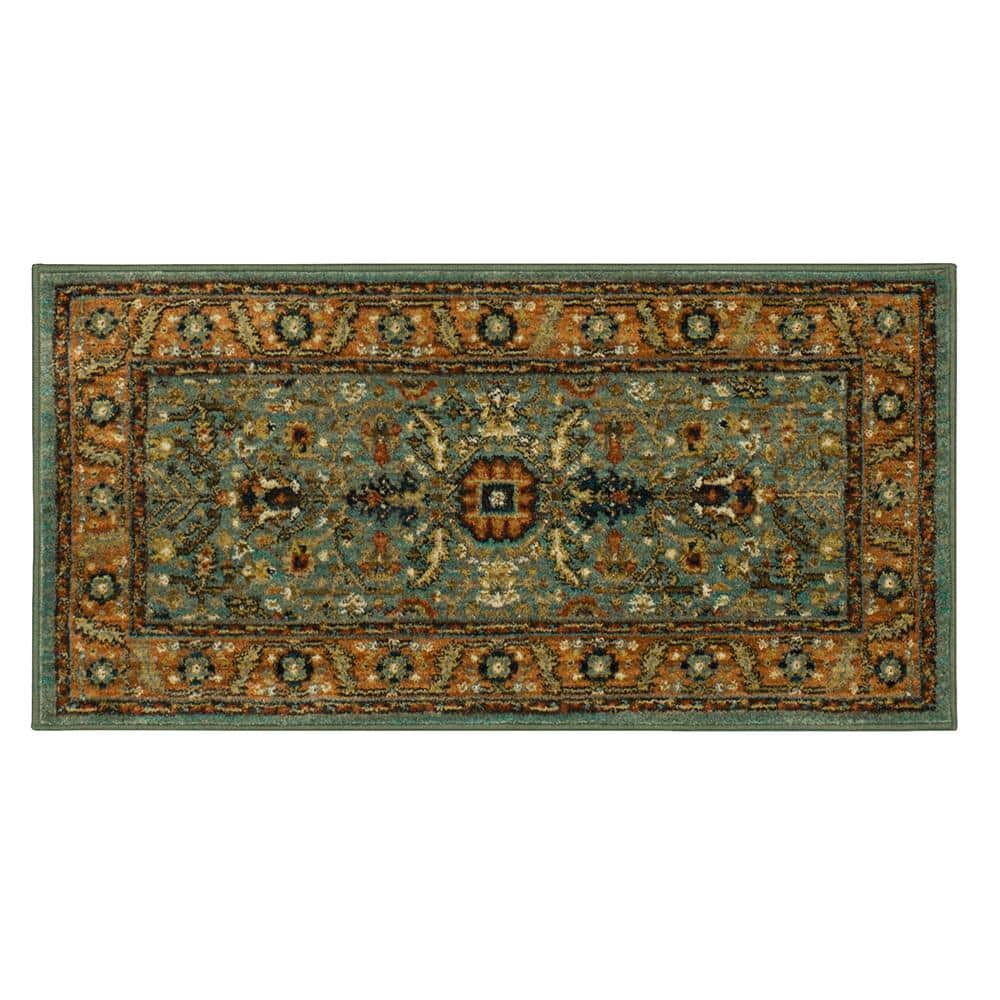 Mariah Aquamarine  Doormat 2 ft. x 4 ft. Area Rug price history on PriceWatchPro