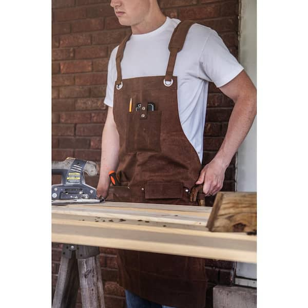 Woodworking Gear: Men's Shop Aprons – Texas Canvas Wares