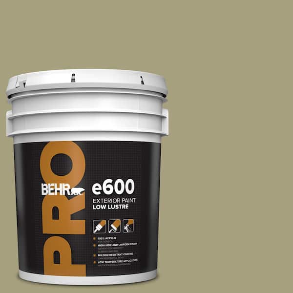 5 Gal. #S350-4A Dried Rosemary Low Luster Exterior Paint