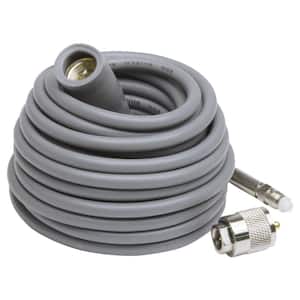 Super Mini-8 CB Antenna Cable with Removable FME Connector, 18 ft.