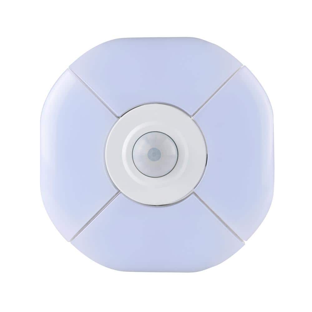 20W White Plastic LED Motion Sensor Security Flood Light